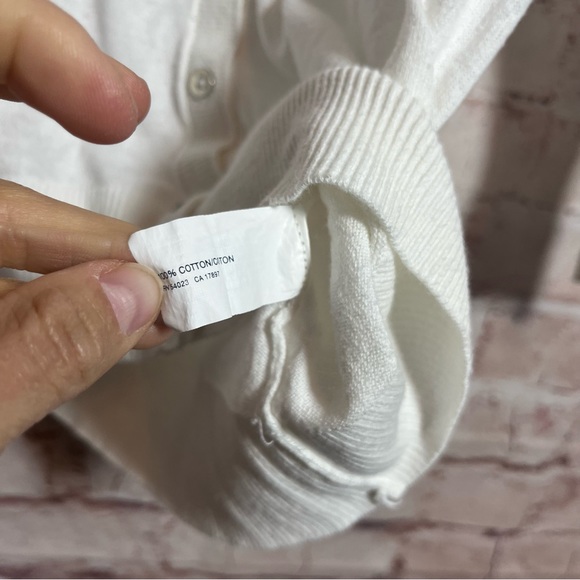 Gap cream button down cardigan size XS - Picture 2 of 6